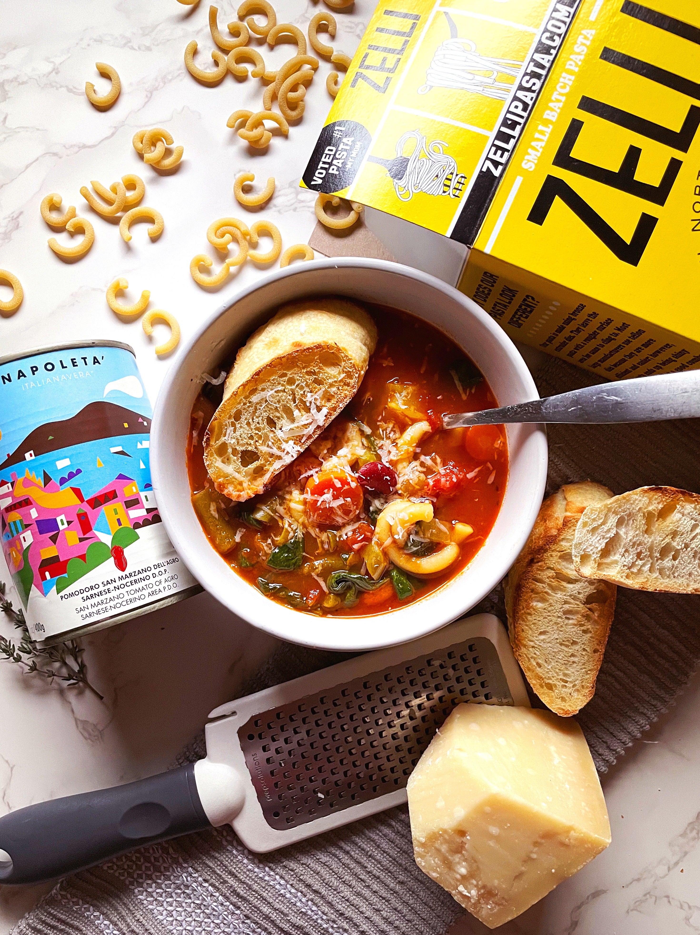 Zelli Gramigna Minestrone – ZelliPasta