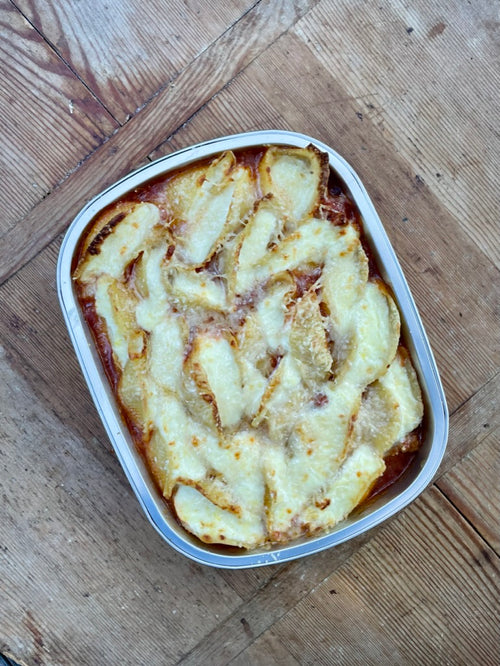 Stuffed Shells Bake - Short Rib Ragu and Whipped Ricotta Stuffed Shells