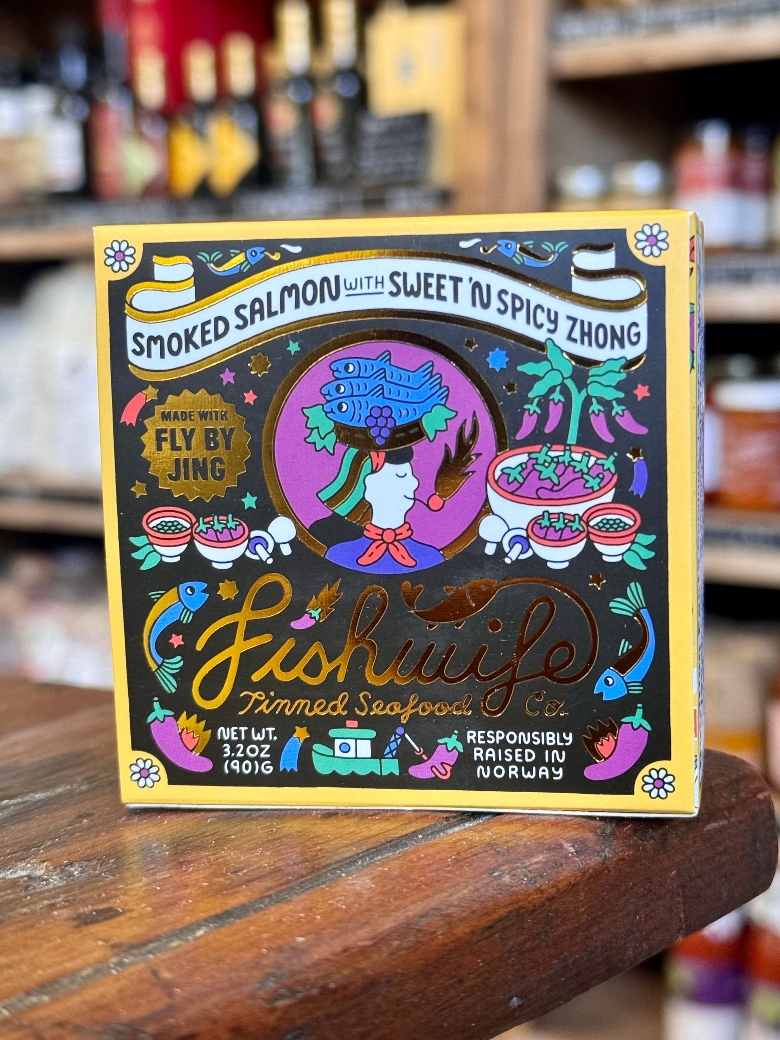 Fishwife Smoked Salmon with Sweet & Spicy Zhong – ZelliPasta