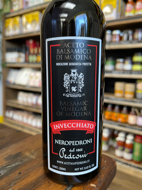 "Nero" PGI Pedroni Balsamic Vinegar Tradizionale 250ml