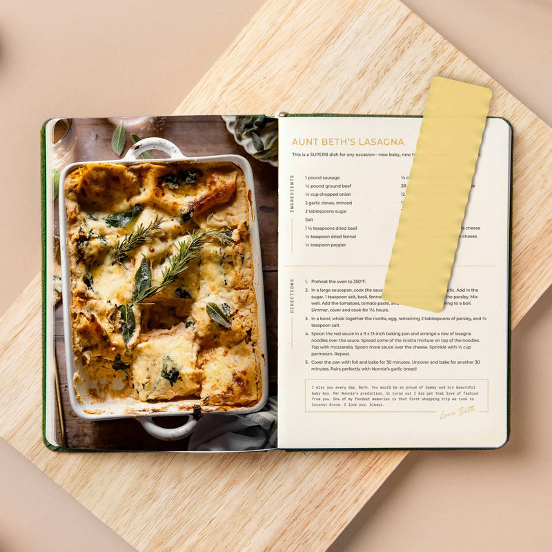 USE YOUR NOODLE - Lasagna Noodle Bookmark