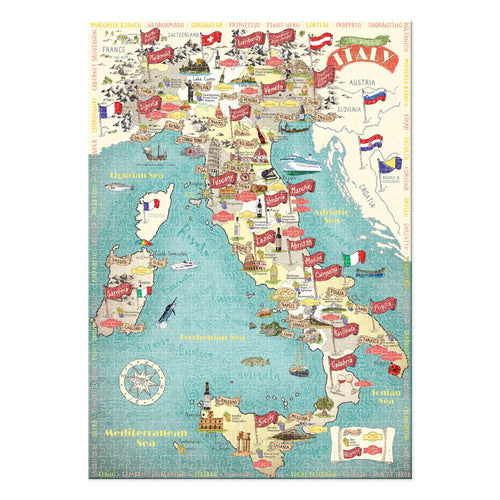 Wines of Italy - Puzzle Cru