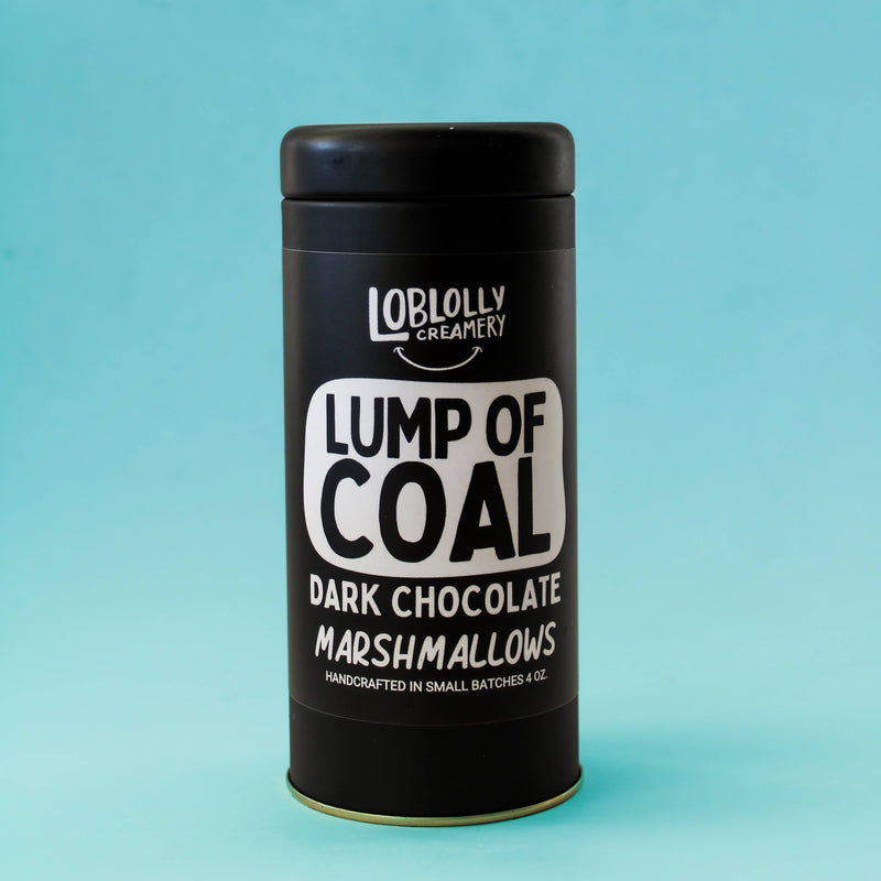 Lump of Coal Dark Chocolate Marshmallows