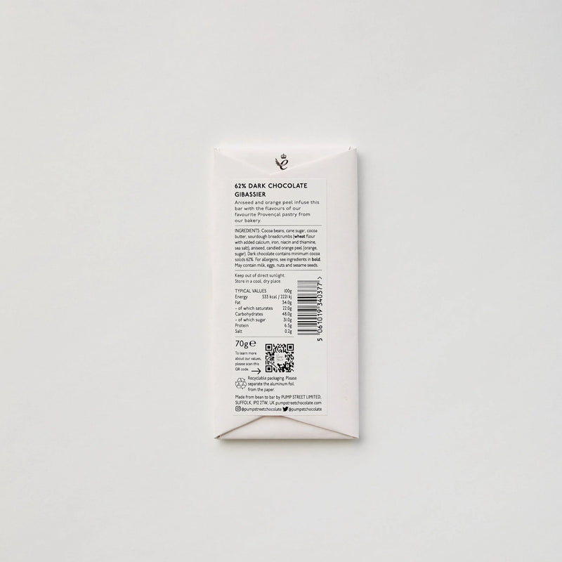 Pump Street Gibassier 62%, 70g
