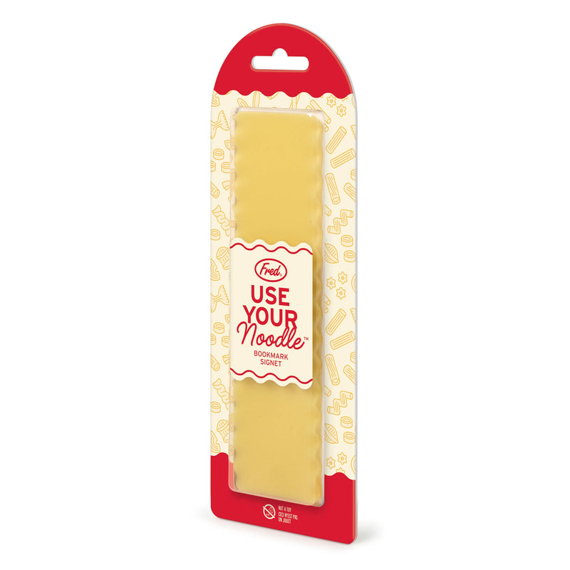 USE YOUR NOODLE - Lasagna Noodle Bookmark