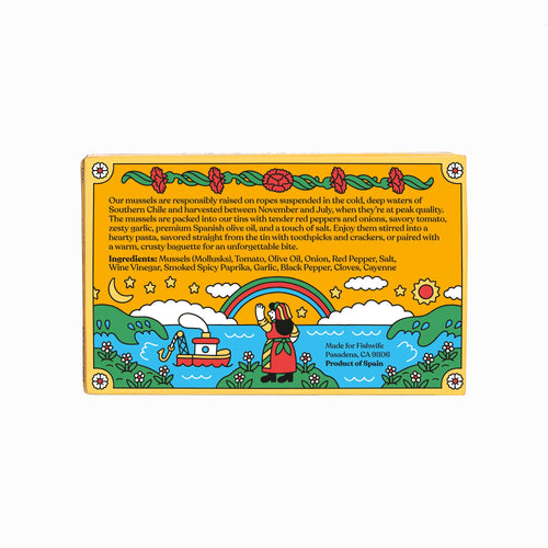 Fishwife Mussels with Sweet Pepper & Garlic