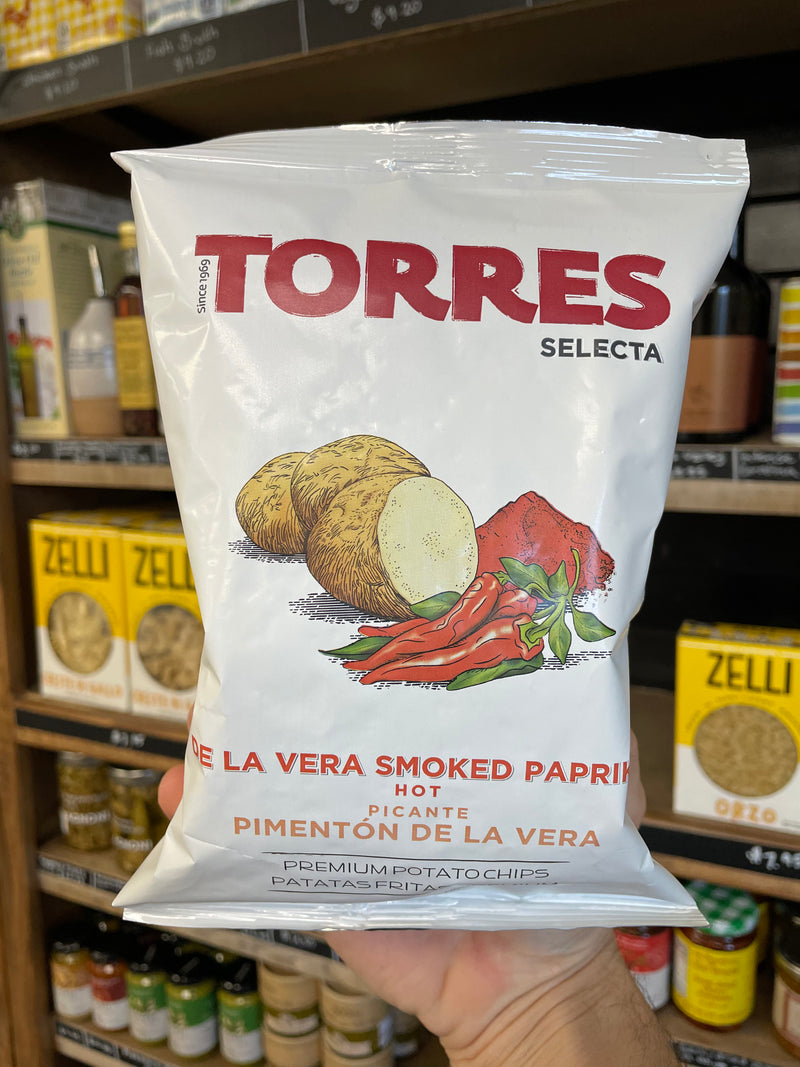 Torres Hot Smoked Paprika Potato Chips