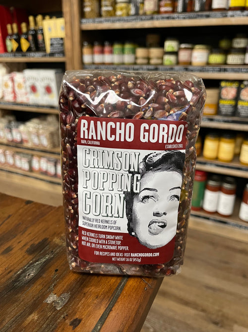 Rancho Gordo Crimson Popping Corn