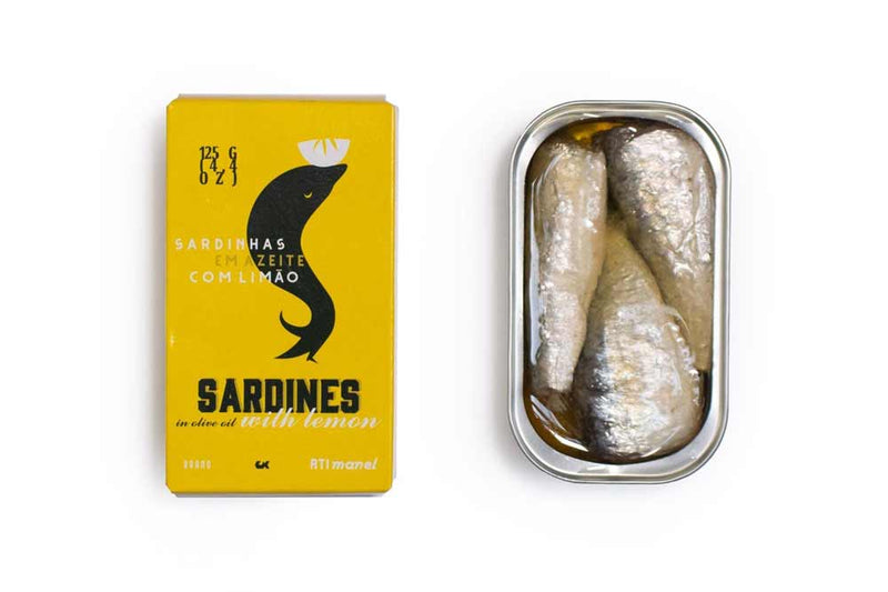 Ati Manel Sardines in Olive Oil and Lemon