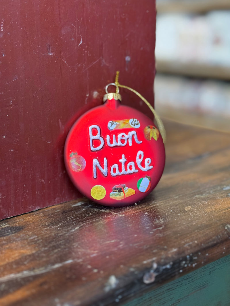 BUON NATALE Christmas Ornament