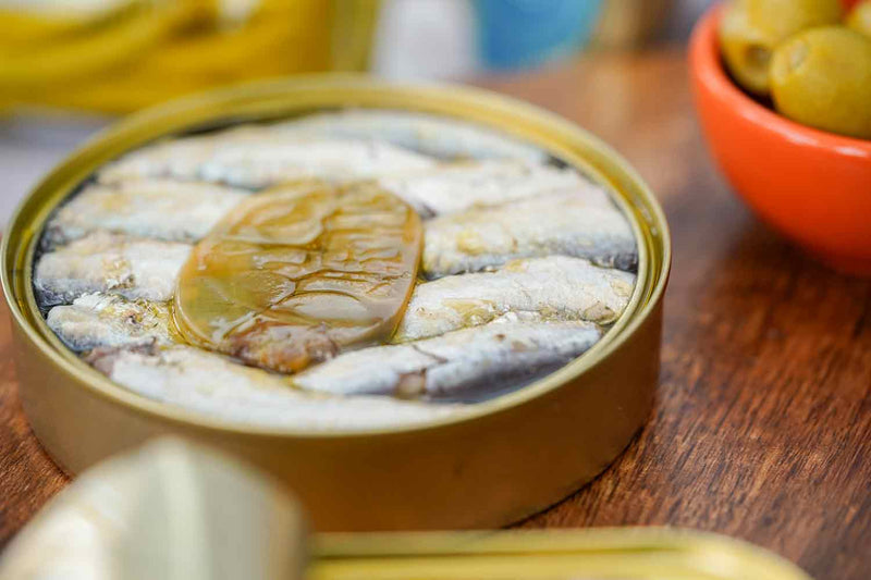 Ramon Peña Sardines with Padron Pepper