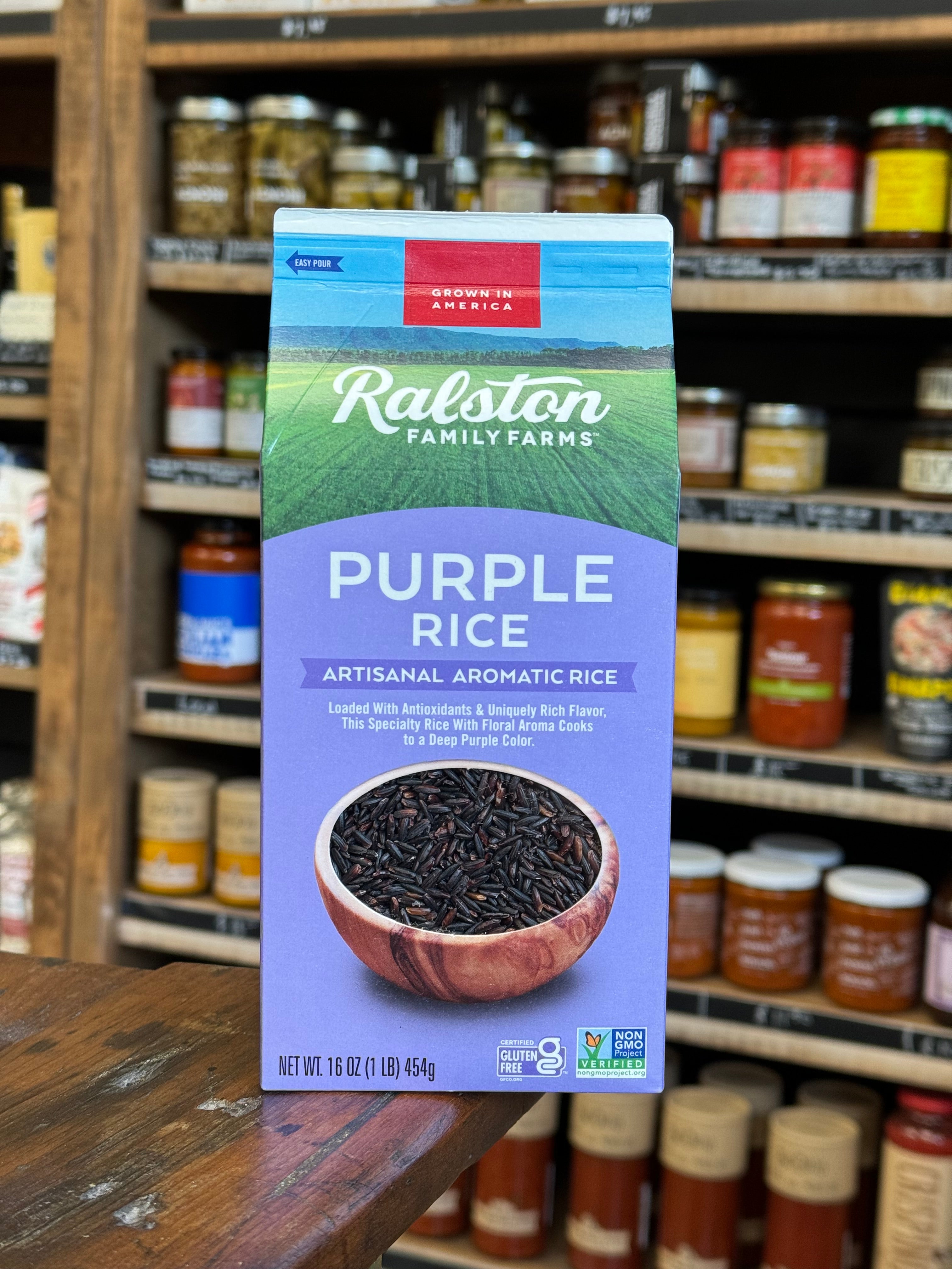 Ralston Farms Aromatic Purple Rice – ZelliPasta