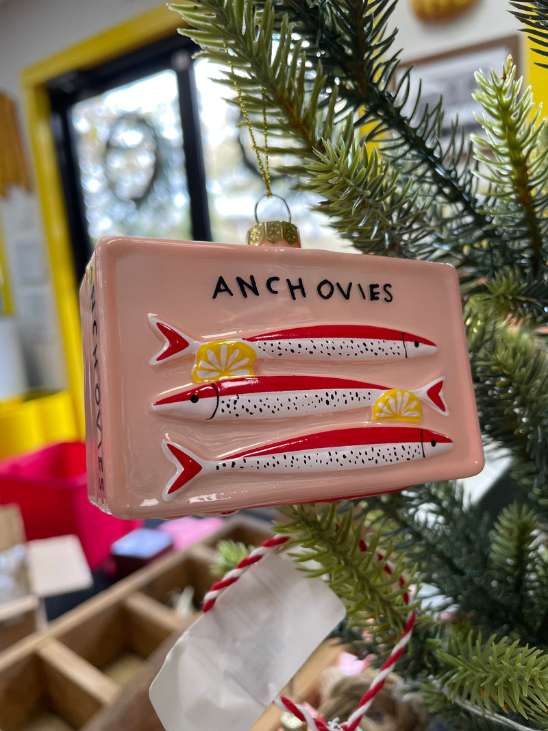 Anchovies Christmas Ornament