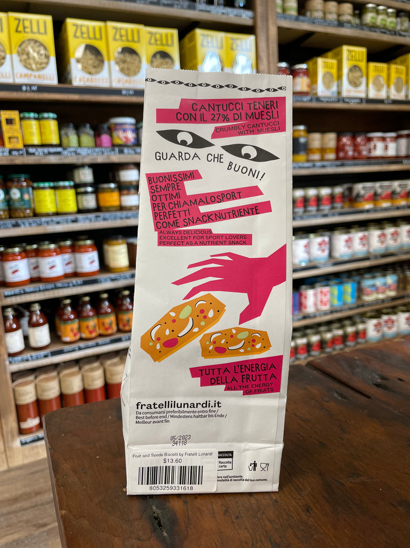 Fruit and Seeds Biscotti by Fratelli Lunardi