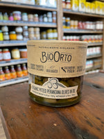 Organic Pitted Olives in EVOO