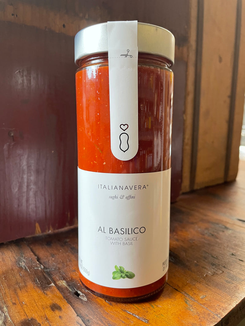 "Al Basilico" Tomato Sauce with Basil by Italianavera