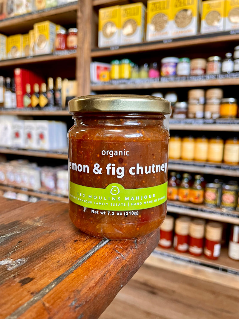Candied Fig and Lemon Chutney