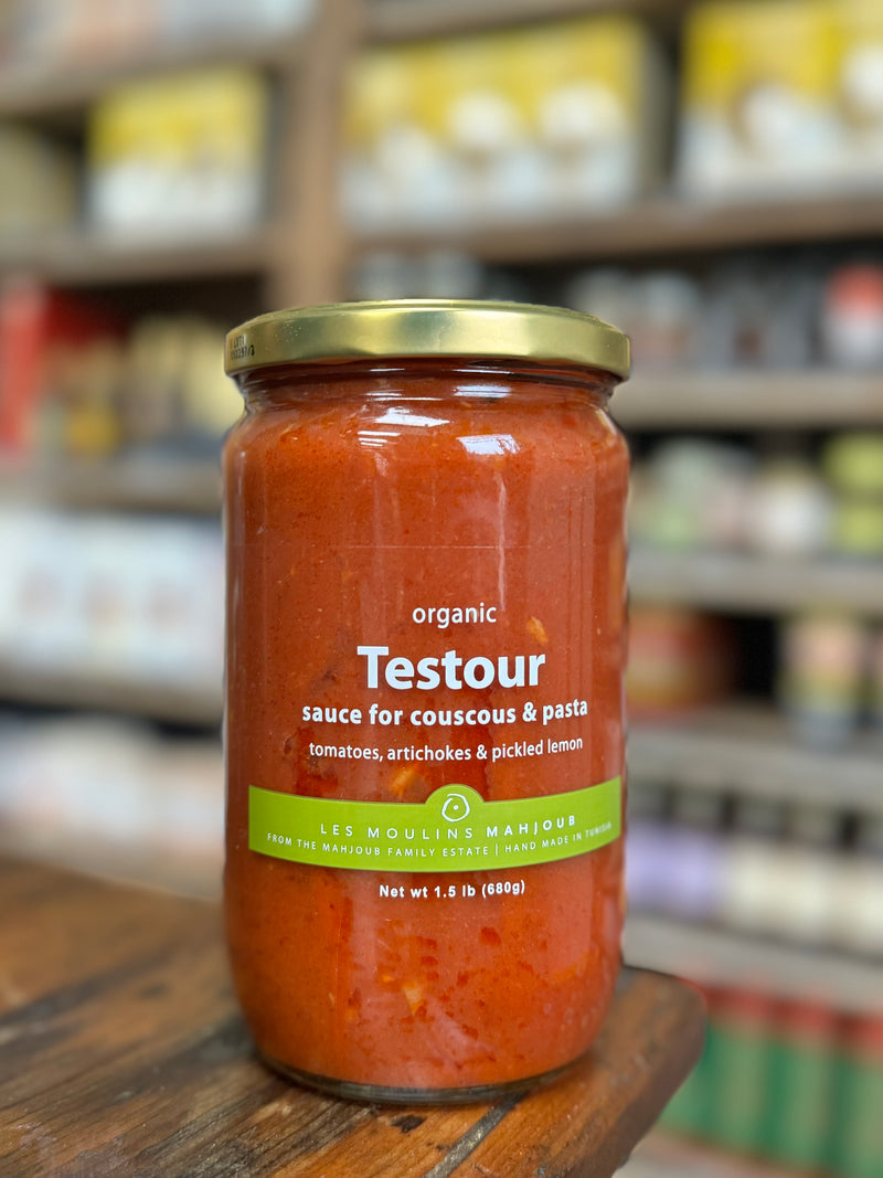 Couscous Sauce: Testour (Tunisian) Tomato With Artichokes and Pickled Lemon (Organic)