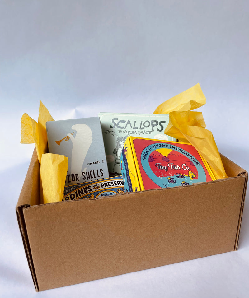 best fish subscription box Surprise me! Tinned Fish Box!