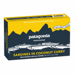 Patagonia sardines in coconut curry