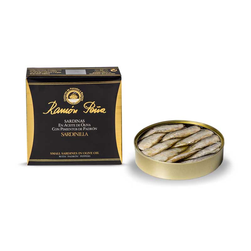 Ramon Peña Sardines with Padron Pepper