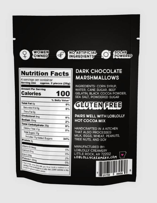 Marshmallow Bags: Lump of Coal