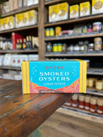 Ekone Oyster Co. Lemon Pepper Smoked Oysters, 3oz