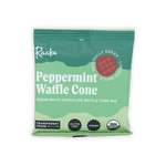 Raaka Peppermint Chocolate Waffle Cone (Winter Seasonal), 1oz