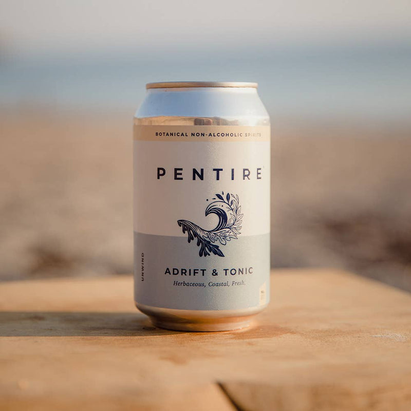 Pentire Adrift & Tonic (330ml cans) || NON-ALCOHOLIC