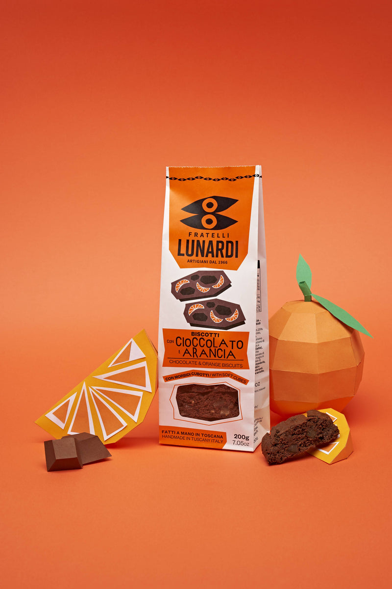 Lunardi Chocolate and Orange Biscotti 200g