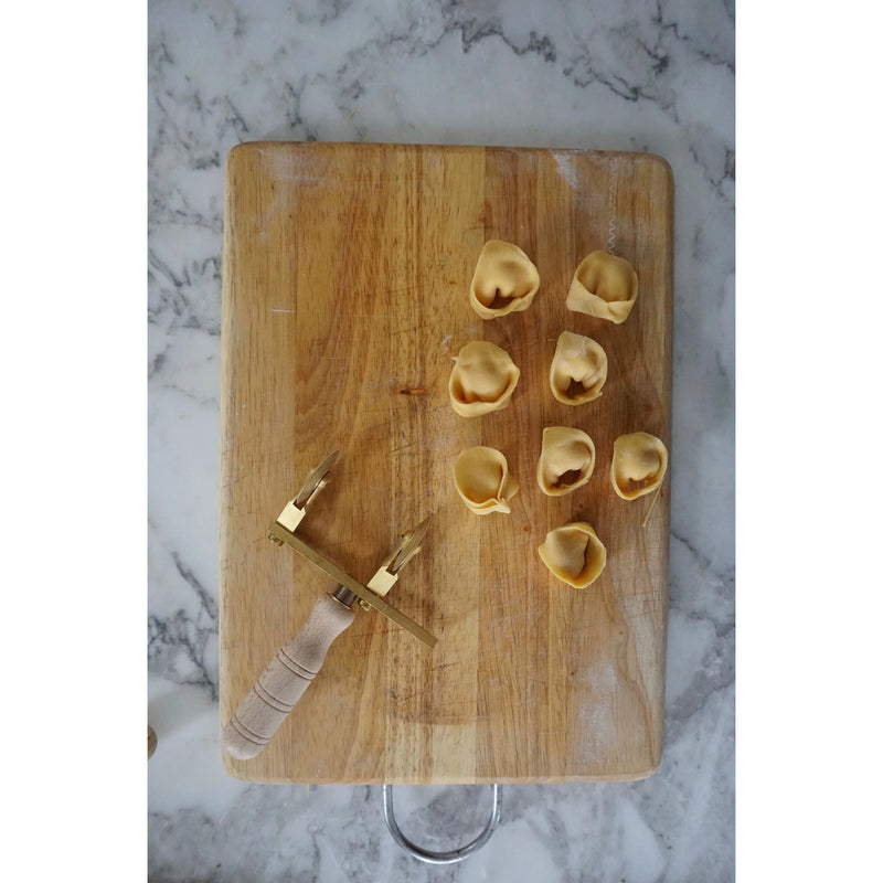 Professional Adjustable Pasta Cutter with 2 Smooth Wheels