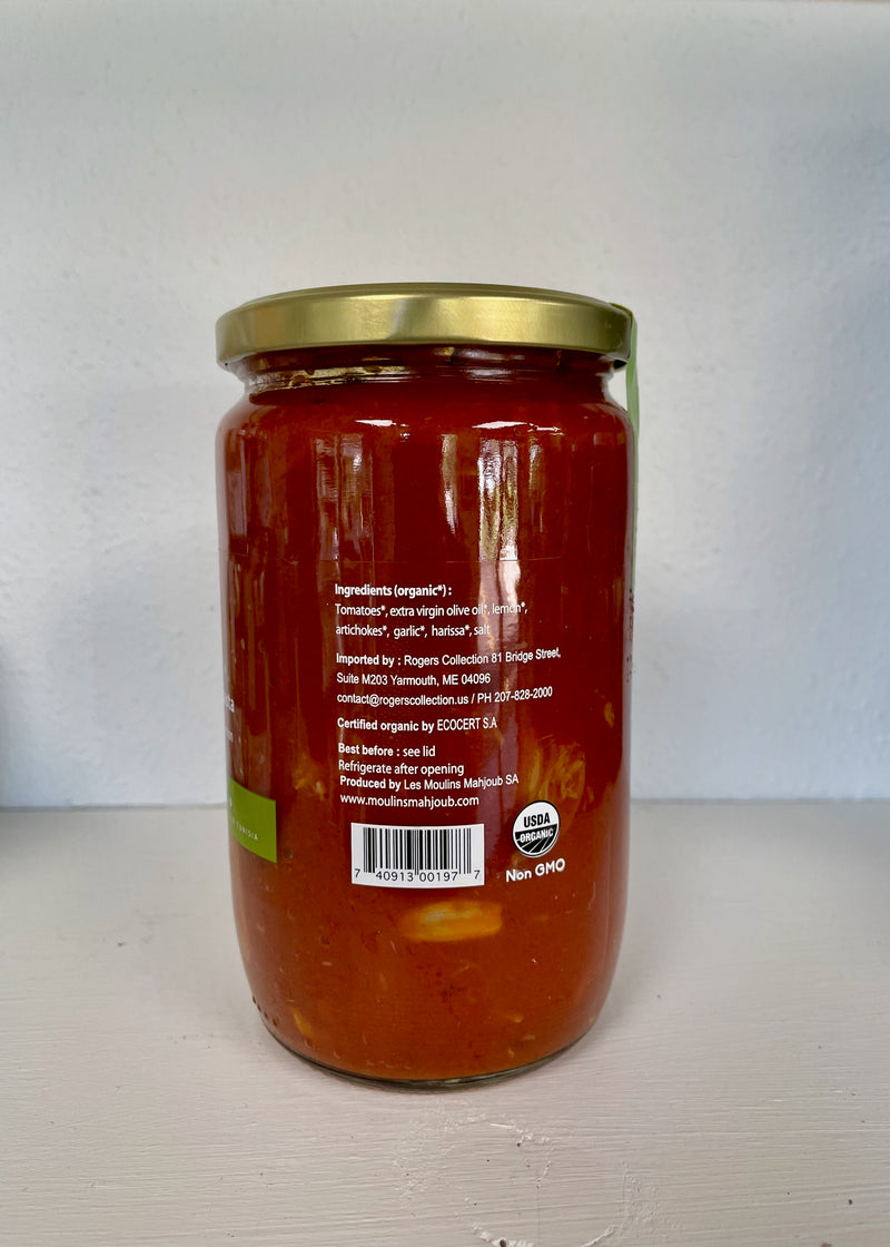 Testour (Tunisian) Tomato With Artichokes and Pickled Lemon (Organic)