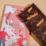 Markham & Fitz Peppermint Pretzel Chocolate Bar